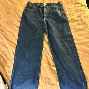 Madewell Slim Wide-Leg Jeans in size 28, NWOT